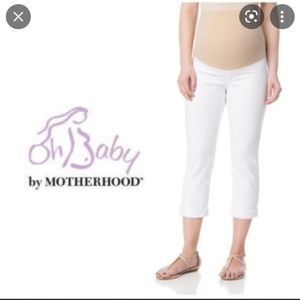 OH BABY MATERNITY CAPRIS SIZE MEDIUM